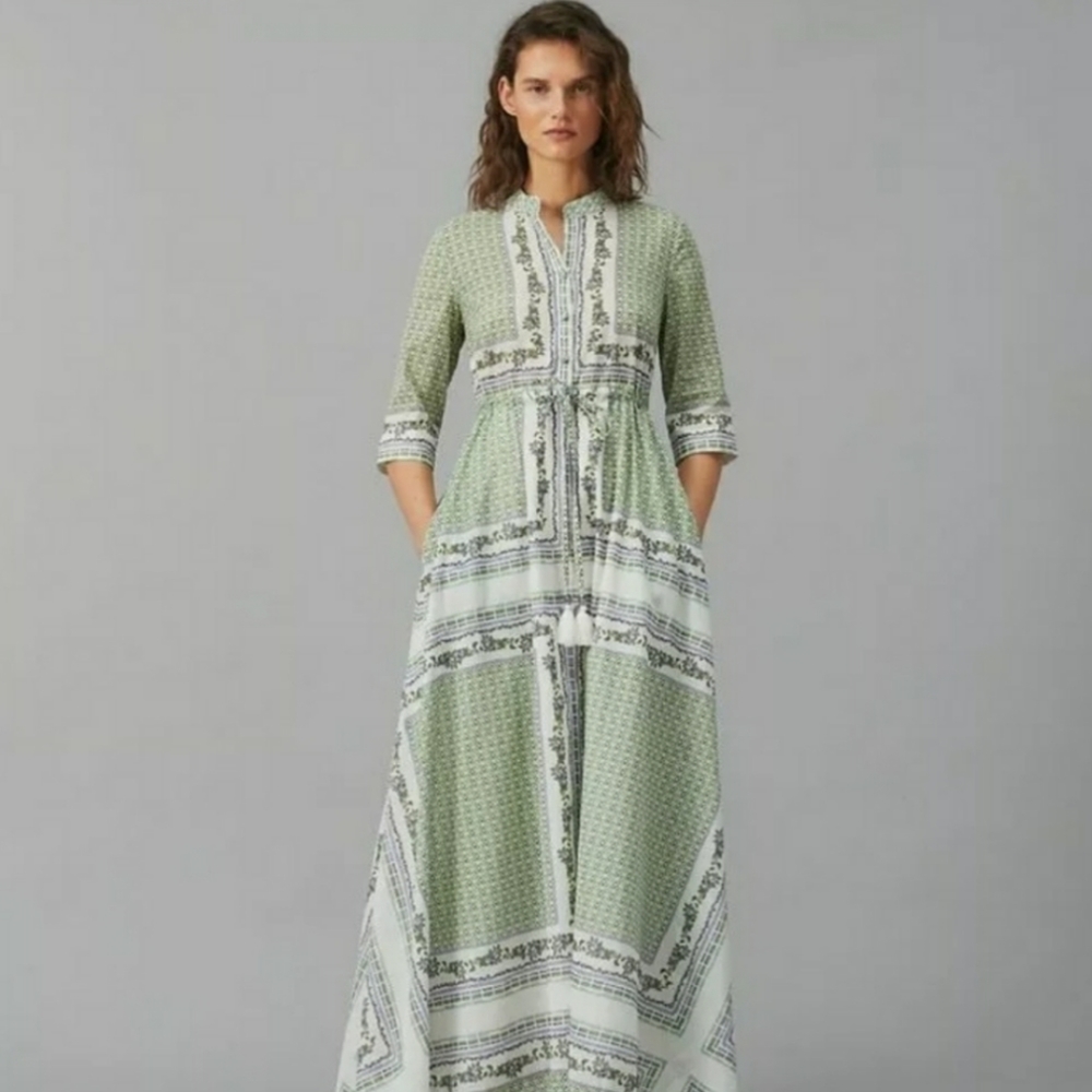 NWT Tory Burch Garden Pattern Maxi dress